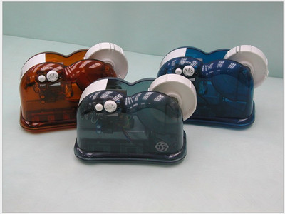 胶带座批发 手动胶纸座蜗牛款式7091，办公封装省力高效